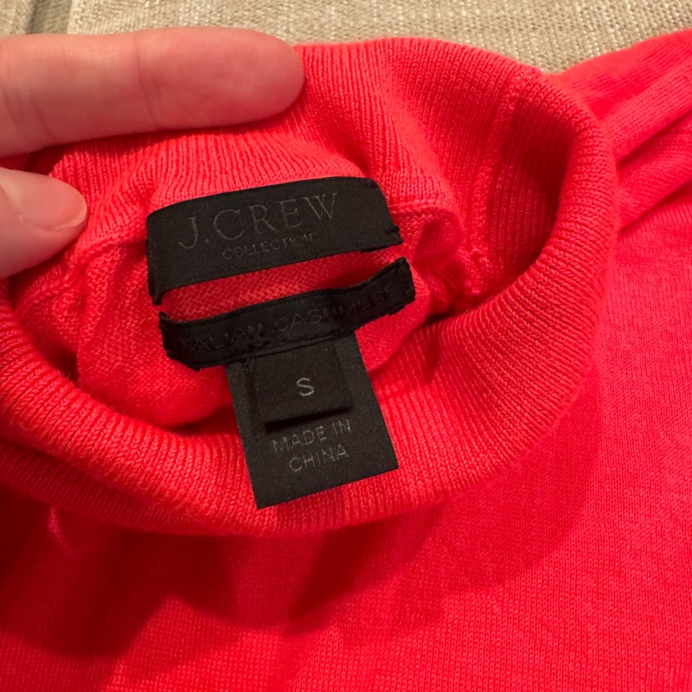 Jcrew cashmere turtleneck